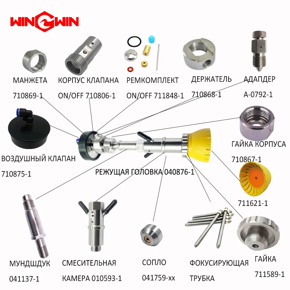 

Water jet On Off Valve Screw Waterjet Cutting Head Parts Retaining Screw No. 001112-1/004007-1 waterjet spare parts