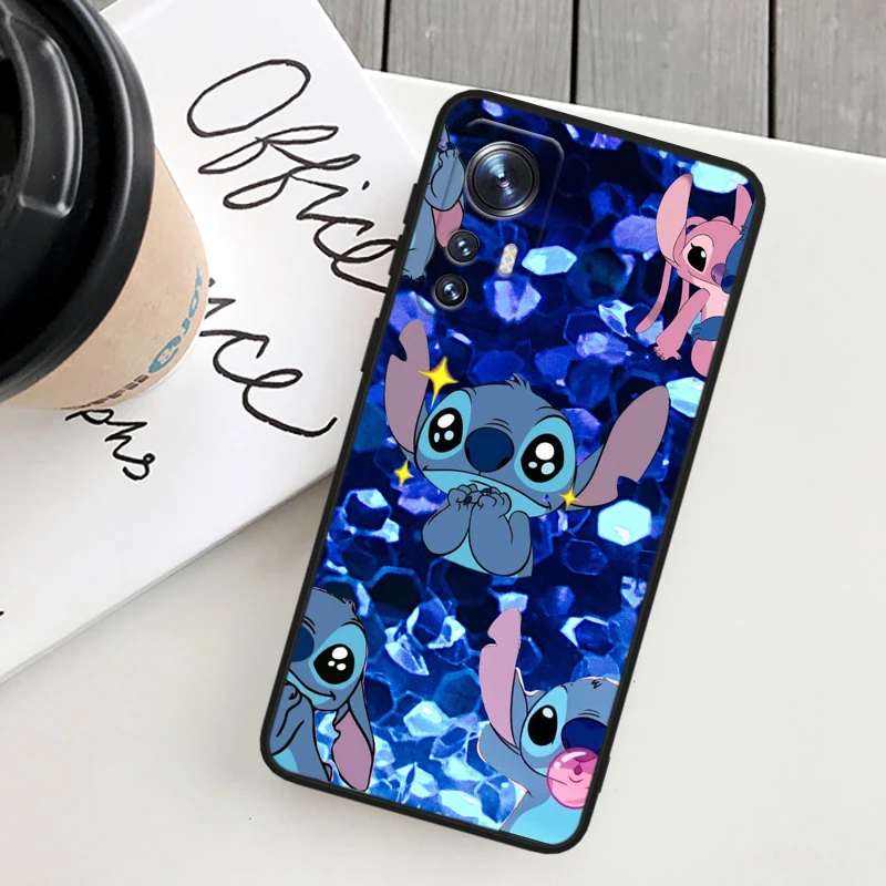 Cooler Disney-Stich für Xiaomi Mi Note 10t 10s 10 9t 9 se 8 cc9e a3 5g Lite Pro Soft Silikon schwarz Handy hülle