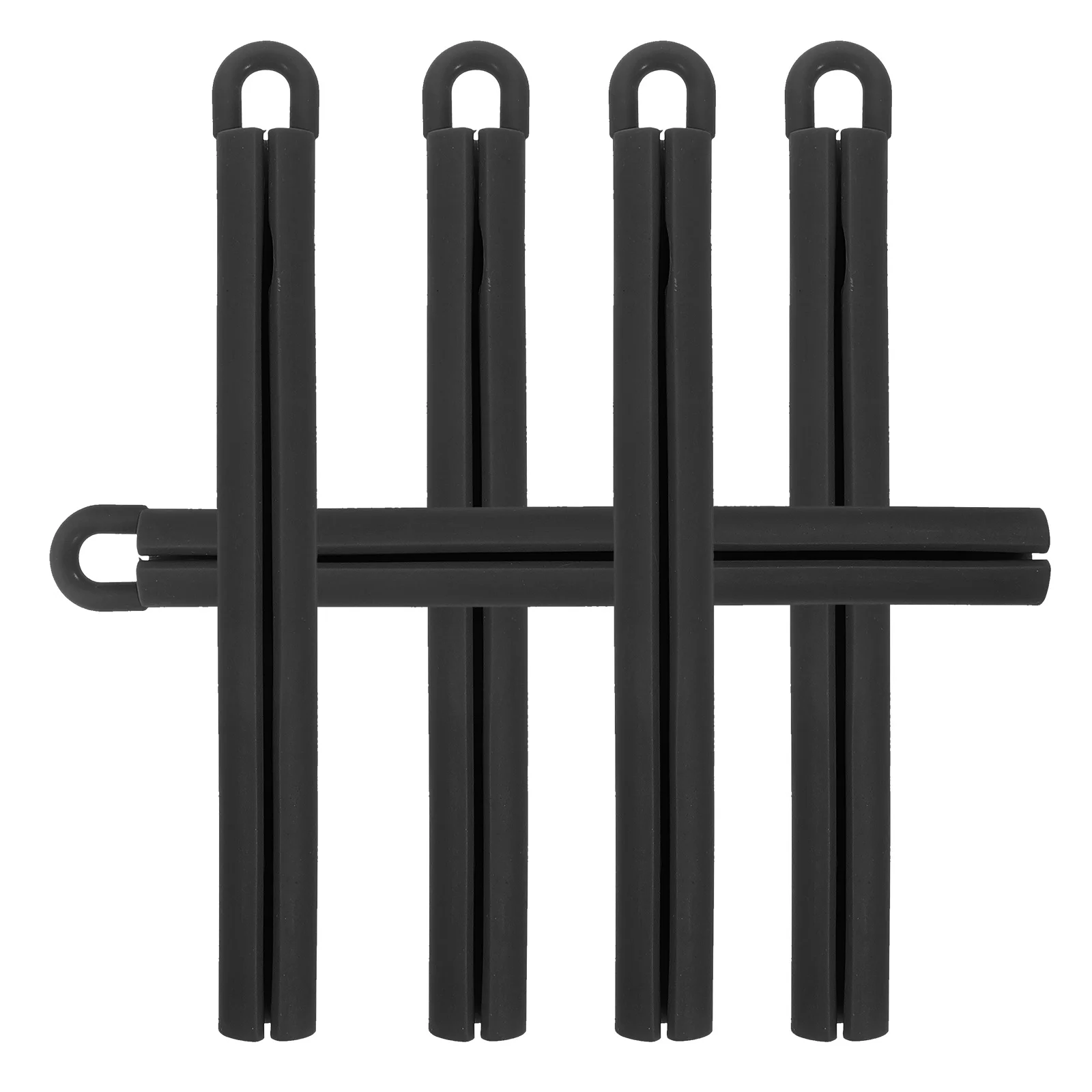 

5Pcs Rubber Billiard Cue Hanger Holder Extended Pool Stick Organizer Storage Rack for Billiards Rods Display Stand Snooker