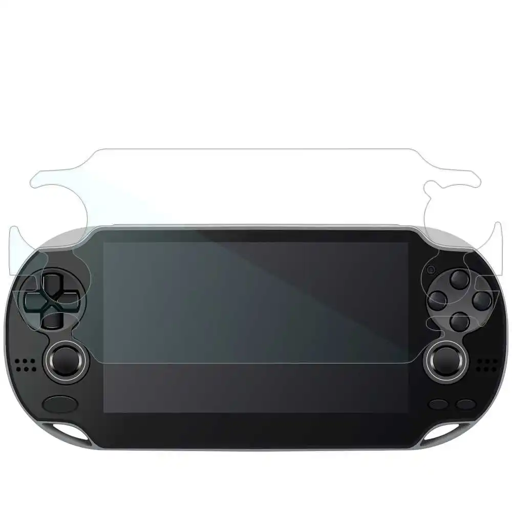 Screen Protector for PS Vita Front LCD Clear Adhesive Cover Transparent PET