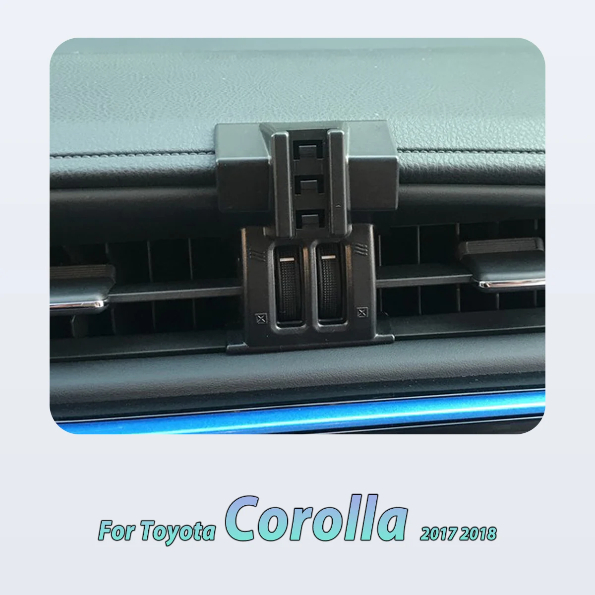 Special Phone Holder For Toyota Corolla MK11 2017 2018 Magnetic Car Phone Mount Smart Sensing Invisible Base Accessories