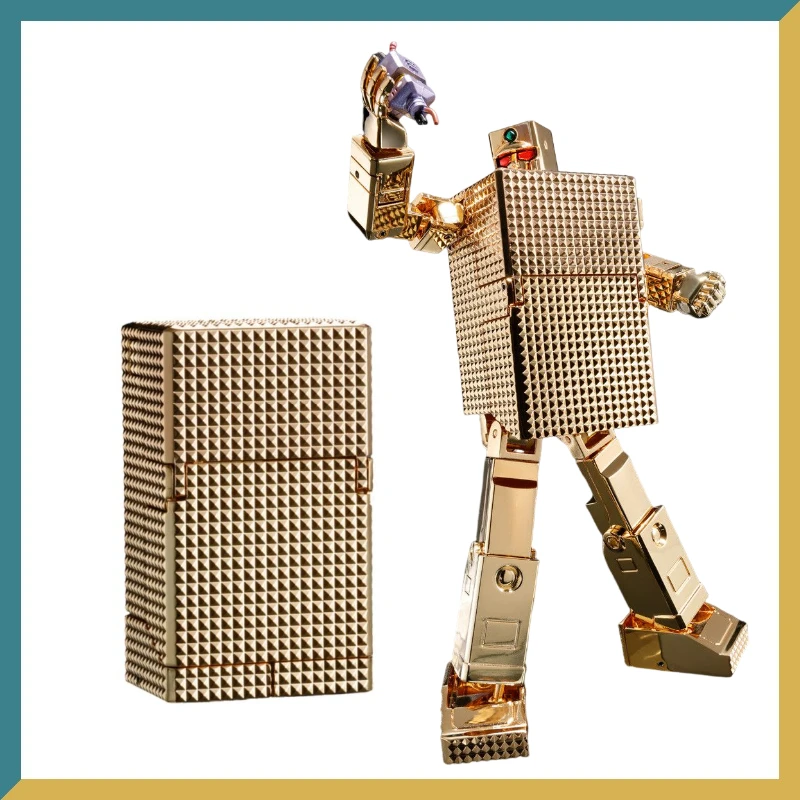 

Qianchen Transformation OP GX-32SP Gold Hero Золотые фигурки воина Модель Мех Коллекция игрушек Подарок