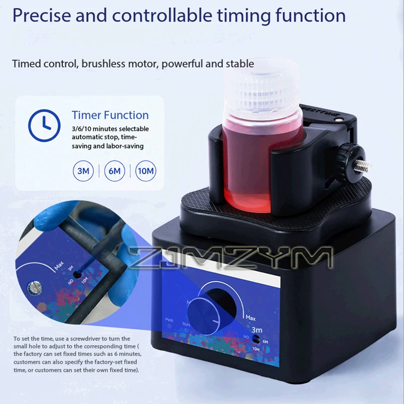 mini-mezclador-de-vortice-para-pintura-gundam-velocidad-ajustable-de-100-1500-rpm-agitador-manos-libres-con-base-antideslizante-para-esmalte-de-unas-y-tinta