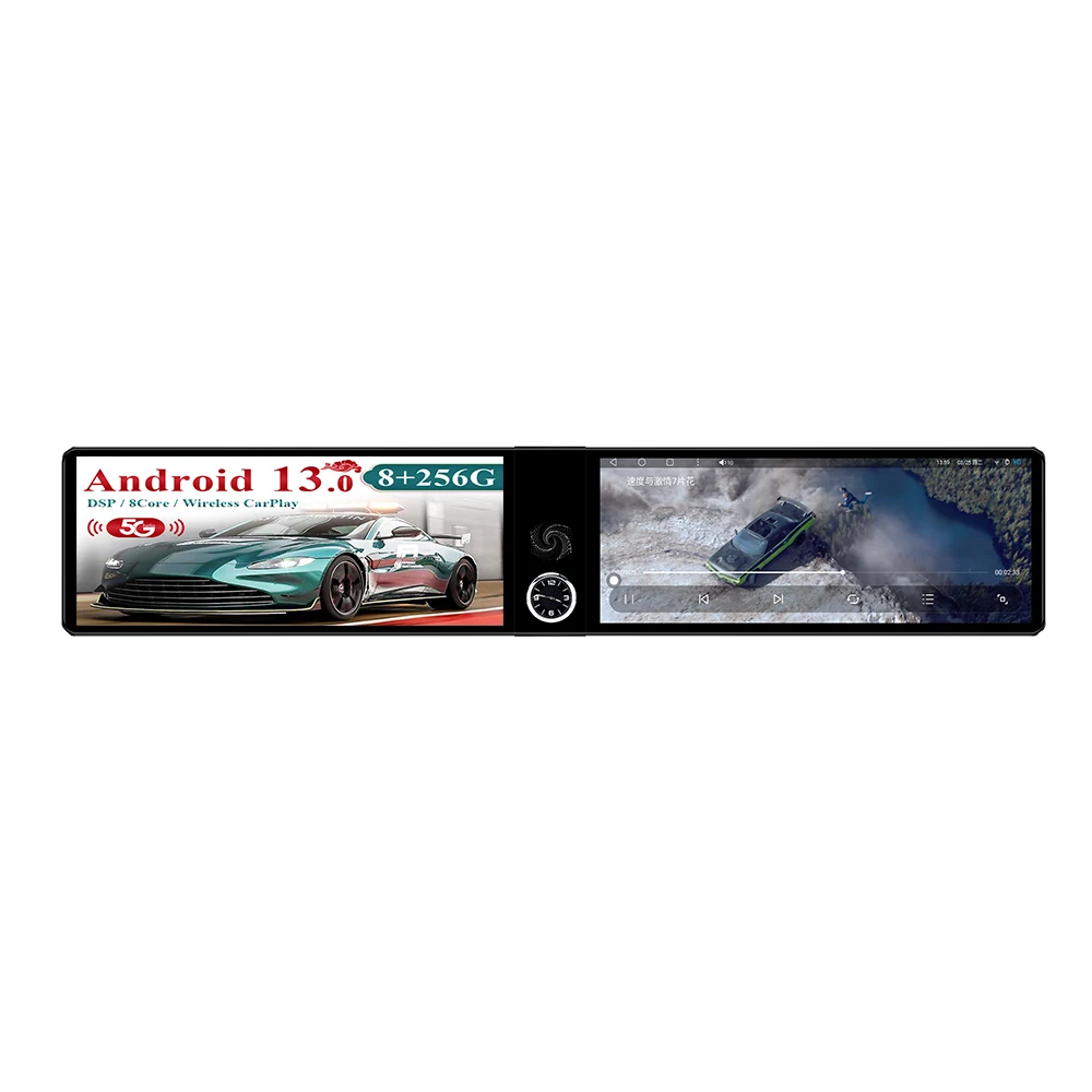 Dual 12.3 inch auto carplay Android 13.0 For Mazda Atenza 2017- 2019 Car Radio Multimedia Player GPS Stereo WIFI touch Head Unit