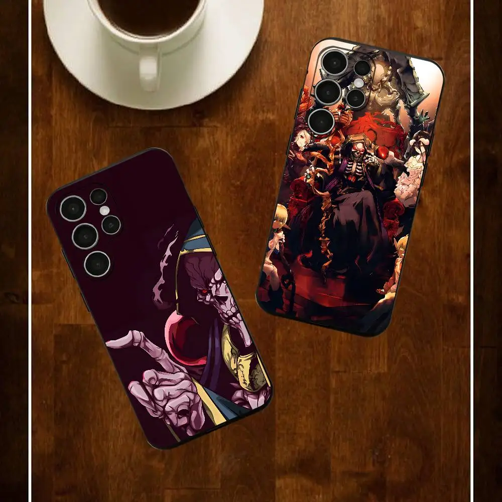 YGGDRASIL A-Ainz Overlord Phone Case For Samsung S24 25 23 22 21 20 Plus Ultra 5G Lite Shockproof Cover