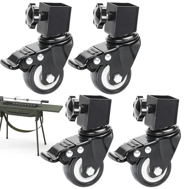 Caster Wheels C-Stand Swivel Caster Wheel Set Photography Century Foldable Light Stand Tripod Household Hardware Accessories