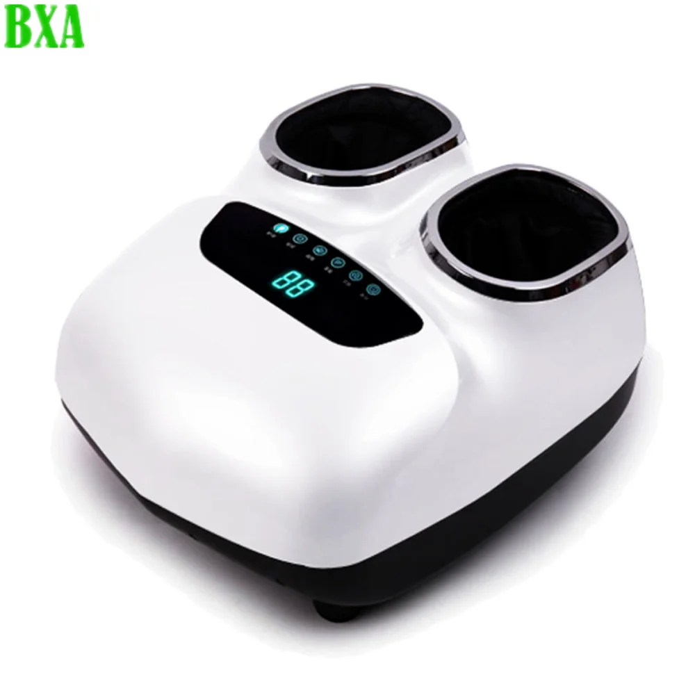 Shiatsu Foot Massage Machine para Pais, Massageador e Aquecedor para os pés, Rolo doméstico, Airbag, Massageador para os pés, 220V, Novo