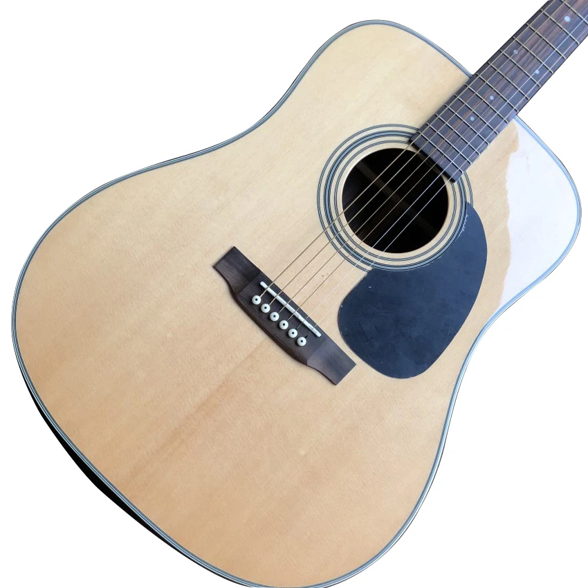 41 inch high configuration full solid wood D28 model acoustic wood guitar