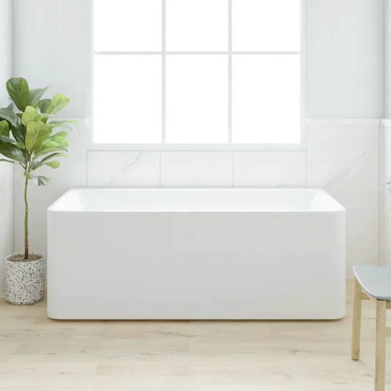 for Seamless Integrated Household Thermal Insulation Three-sided Skirt Independent Bathtub Fitting Wall Installation-free