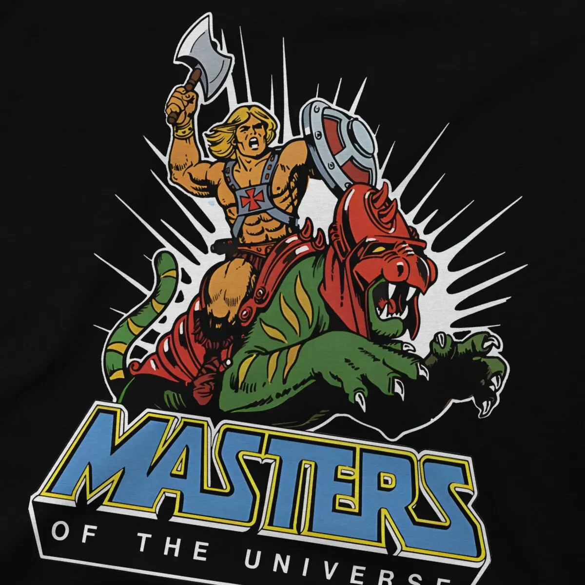 Cool Round Collar TShirt He-Man & Masters Of The Universe Fabric Basic T Shirt Men Tops New Design Big Sale