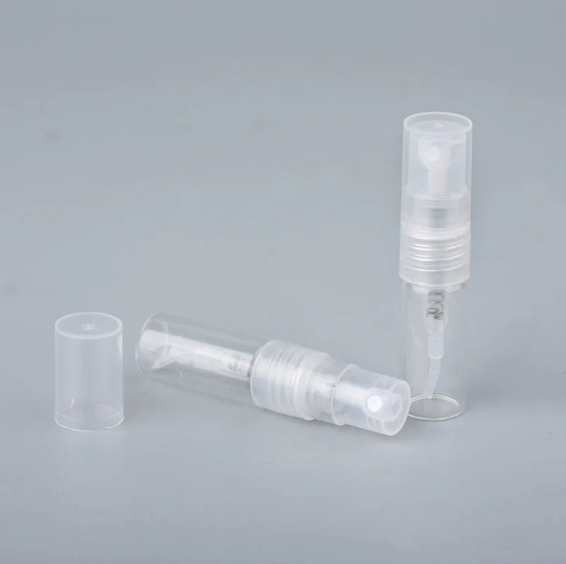 8/16pcs 2ml Mini Perfume Bottle glass Spray Refillable Empty Bottles Cosmetic Containers Portable Perfume Atomizer