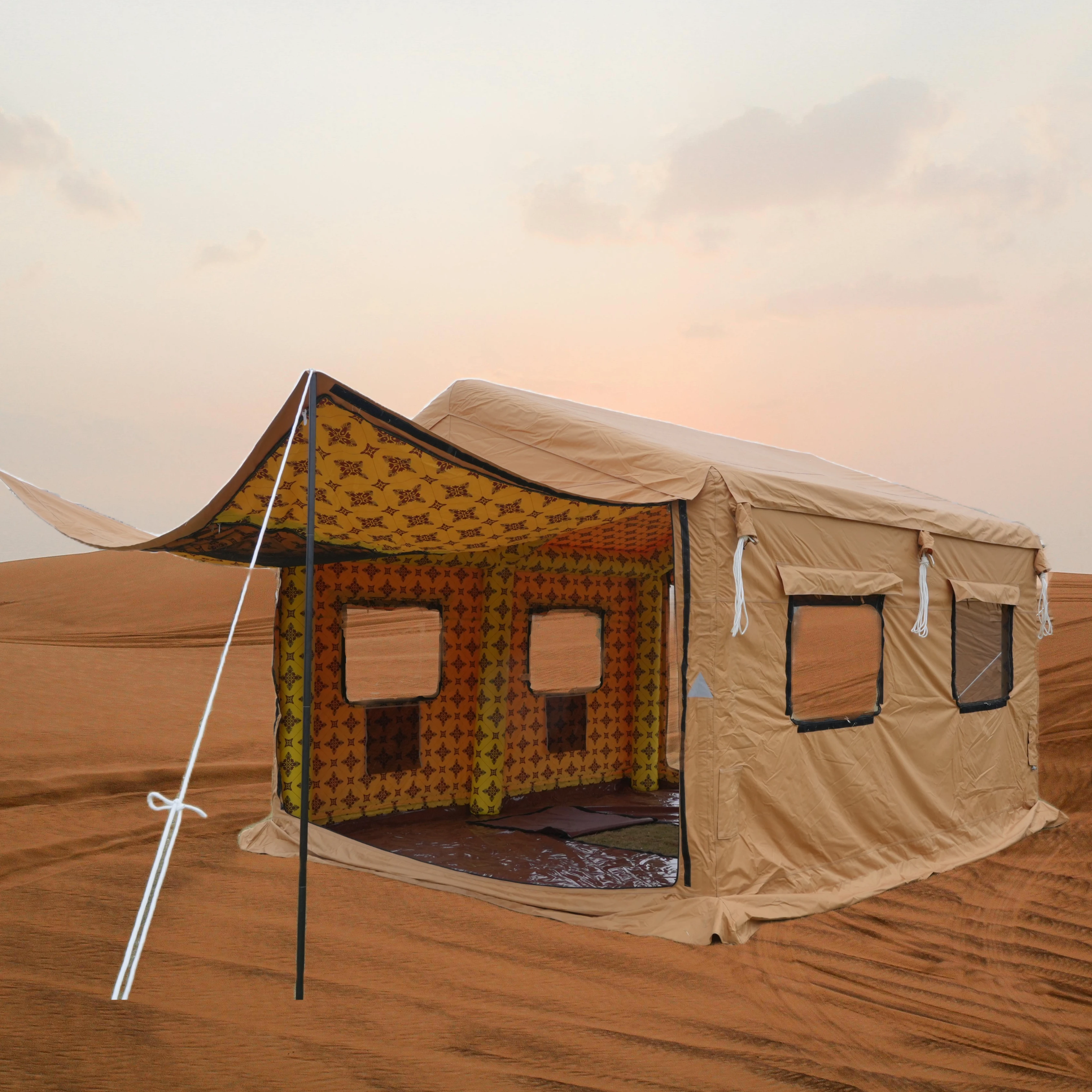 Hot Sale Camping House Tent 3*3m Middle East Arabian Desert Portable Inflatable Tent