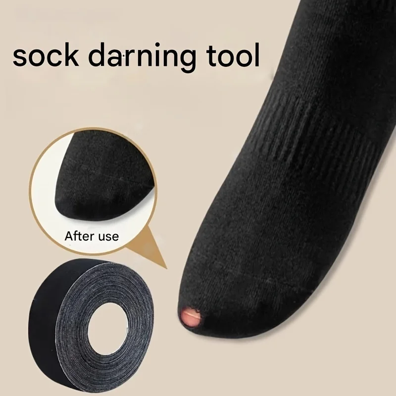 Flicken zum Ausbessern von Löchern in Socken, Reparaturflicken für Daunenjacken und Regenschirme, waschbar, zur Restaurierung