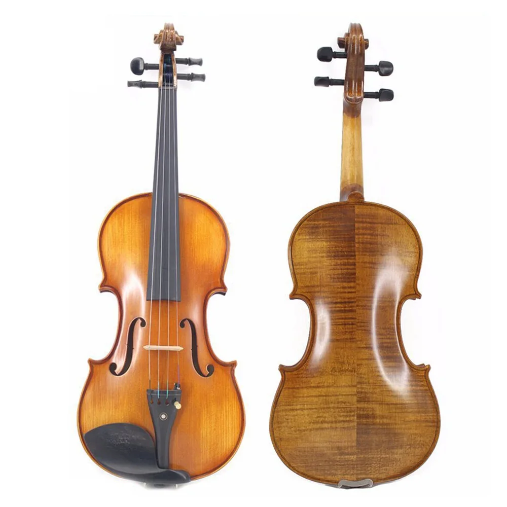 Hand-made Patterned Violin for Beginners Practice