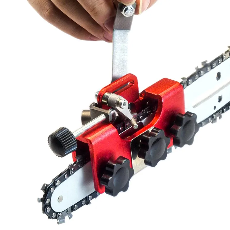 Chainsaw Chain Sharpening Jig Chainsaw Sharpener Kit Suitable Chainsaw Grinder Tool For All Kinds Of Chain And Electric Saws