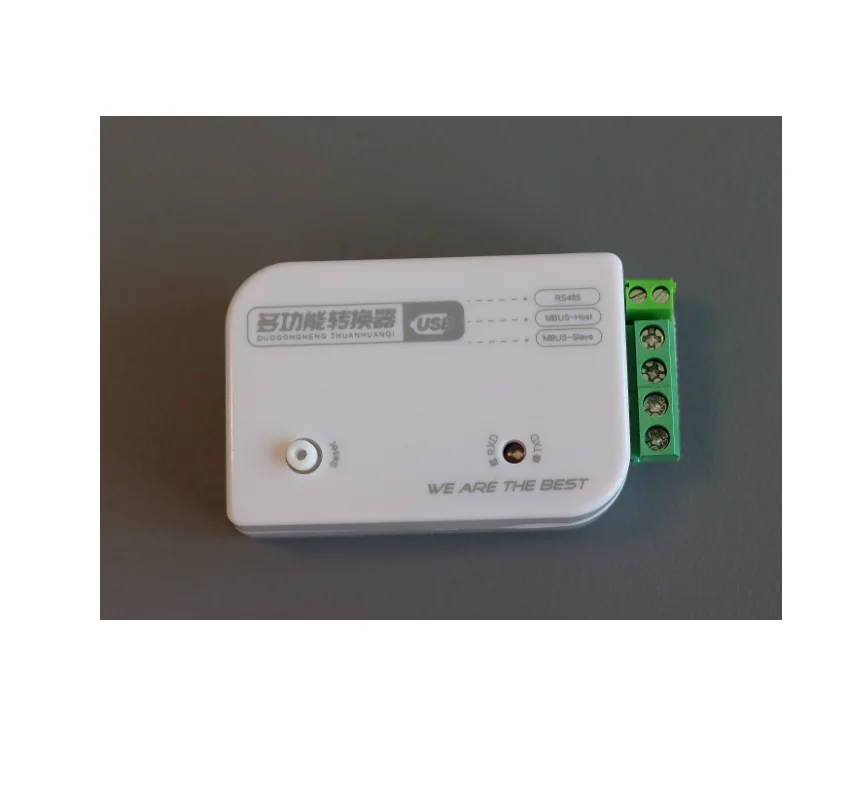 USB to MBUS master, MBUS slave, RS485, WIFI to M-BUS master, M-BUS slave white