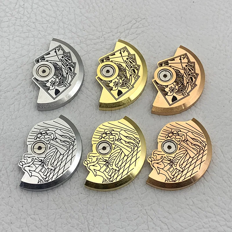 Mod Oscillating Weight NH35 NH36 Movement Automatic Hammer Rotor Fits NH35 NH36 NH38 NH39 4R 6R NE Movement Replace Parts
