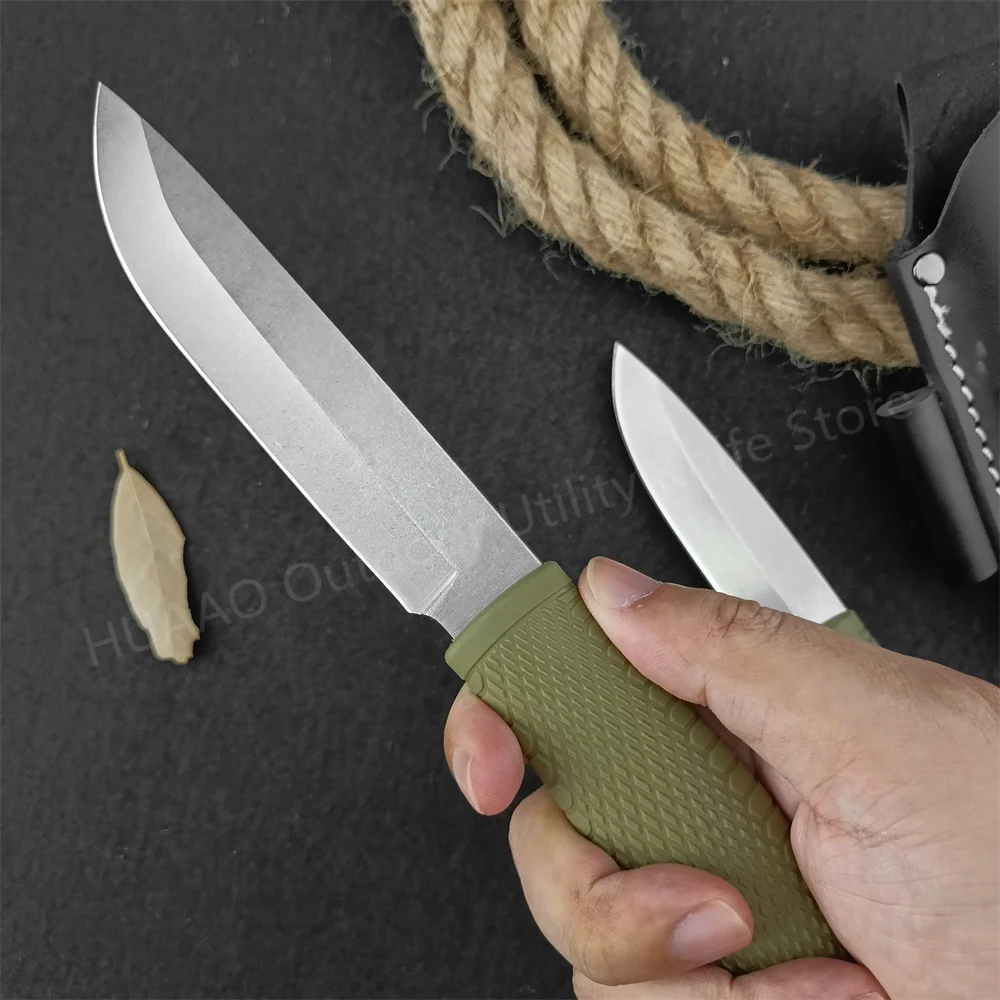 TOP Selling BM 202 200 Fixed blade knife Nylon Fiber handle EDC High Quality Outdoor Survival Camping Hiking Hunting Tools