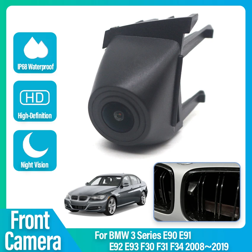 

1080*720P HD CCD Night Vision Car Front View Forward Image Camera For BMW 3 Series E90 E91 E92 E93 F30 F31 F34 2008~2018 2019