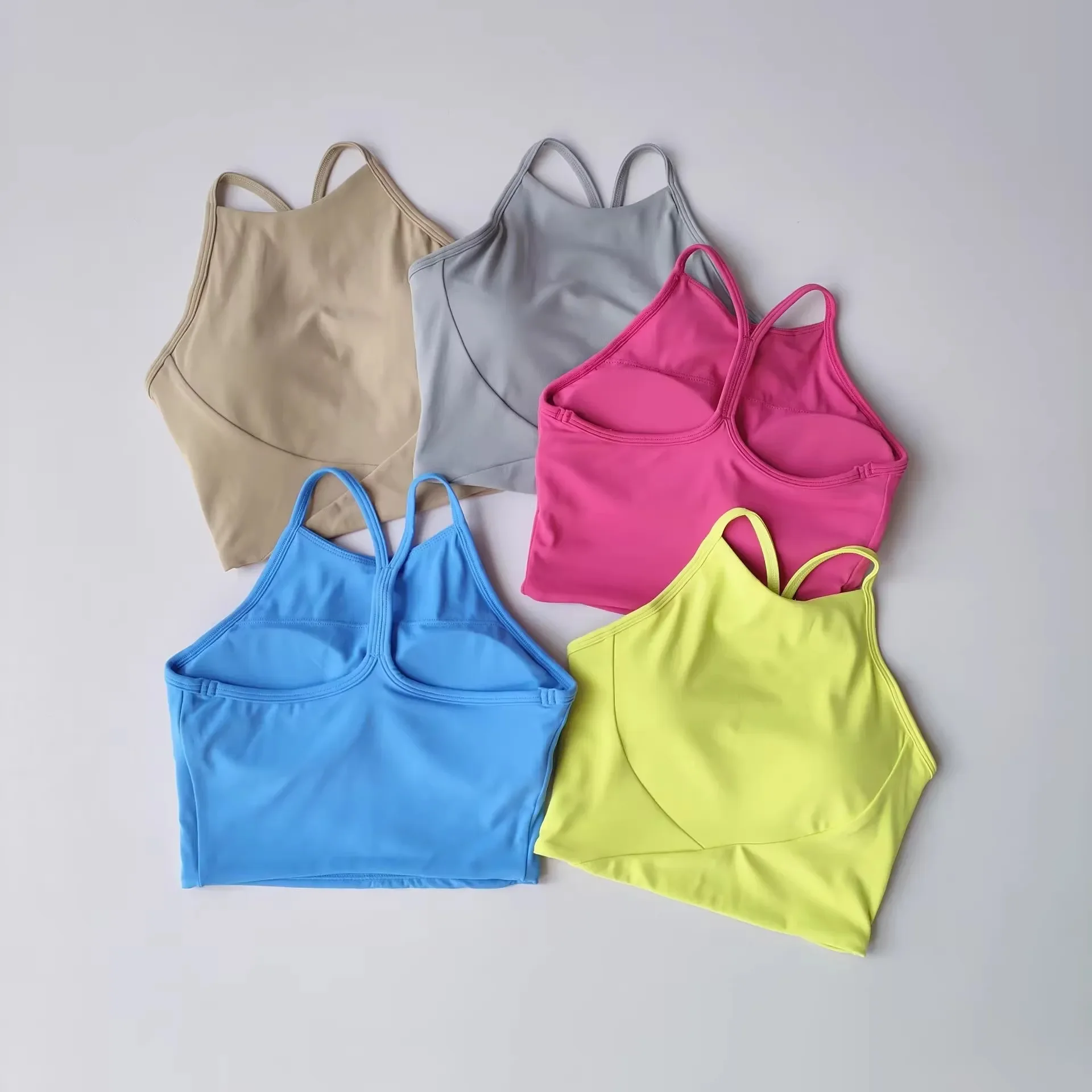 

Women Sports Bra Top Push Up Fitness Yoga Bra Underwear Sport Tops For Women Breathable Running Vest Gym Wear Bralette Vest