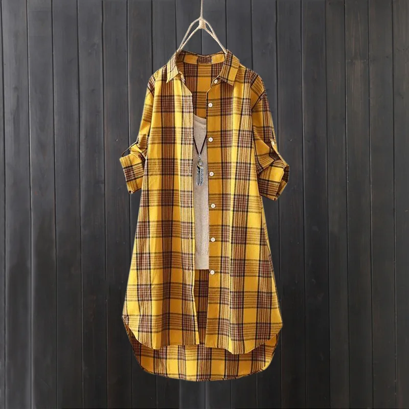 Coat Women\'s Elegant Blouses Mid-length Style Japanese Vintage Clothes Sun Protection Cardigan Flax Summer Shirts Clothing