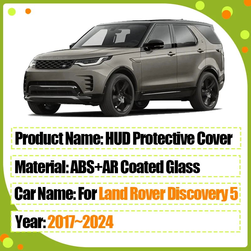 Fit for Land Rover Discovery 5 LR5 2017~2024 HUD Protective Cover Head Up Display Protect Accessory Modification Car Accessories