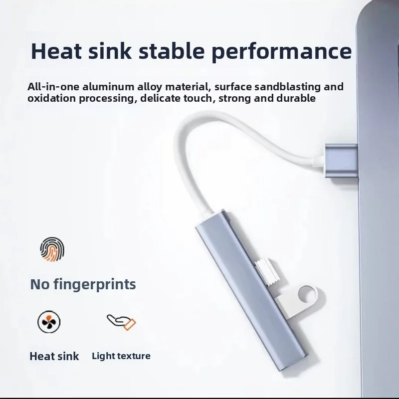 2-In-1 Docking Station Usb3.0 Suitable for Computer Notebook Hub Splitter Expander Type-c Docking Station