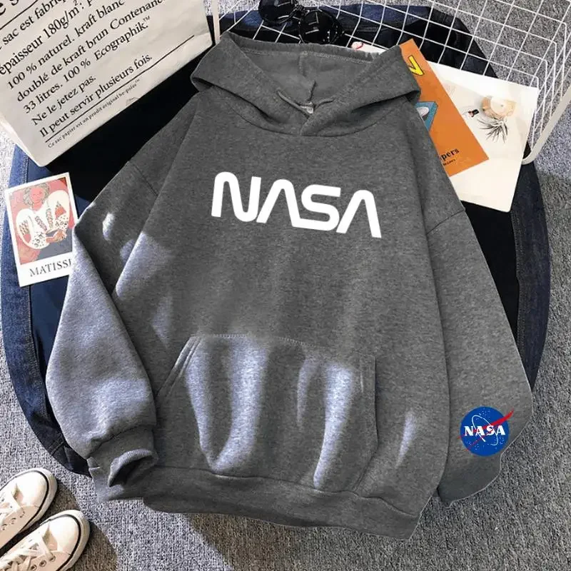 2024 Fashion Trend Hoodie NASA monogram printed astronaut hoodie Casual sweatshirt High quality hot sale