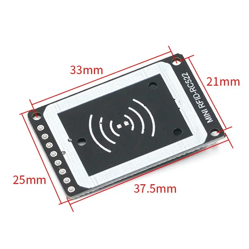 MINI RFID module RC522 Kits S50 13.56 Mhz 6cm With Tags SPI Write & Read for arduino uno 2560