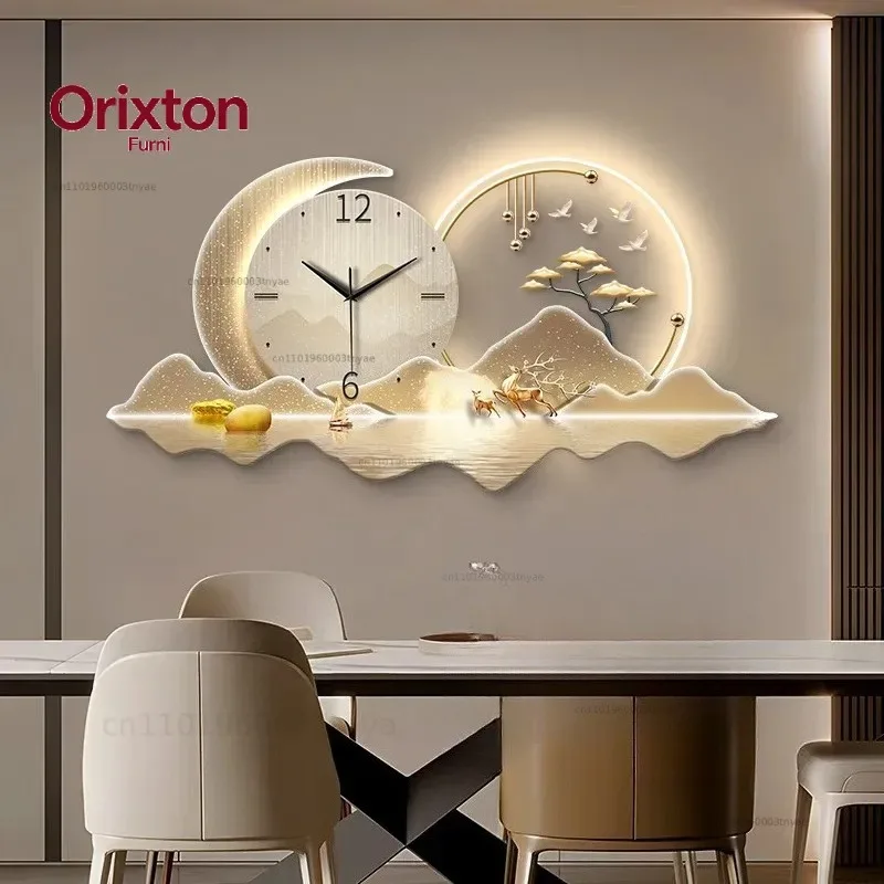 Led wall clock digital on the wall Mechanic wall clock Digital watch Modern home decoration digital clock for bedroom