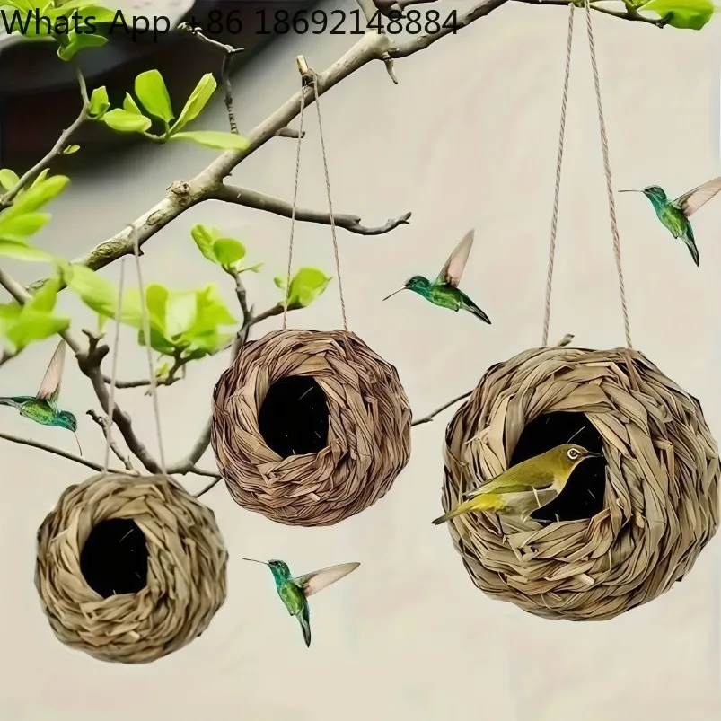 Hibiscus Grass Bird's Nest Bird's Nest Pet Supplies Straw Crafts Pet Supplies