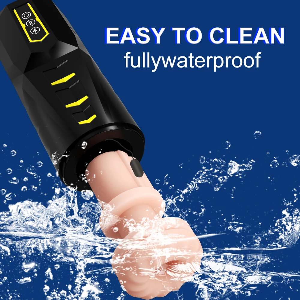 自動男性用オナニーカップ吸引バイブレーションペニスオーラルマシン吸引フェラチオマスターベータリアルオーラルヴァギナ真空セックストイ