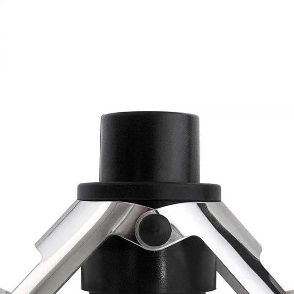 2Pcs Vacuum Wine Stopper Set for Bottles Sparkling Wine Sealer Stainless Steel Preserves Bubbles Freshness Oxidation