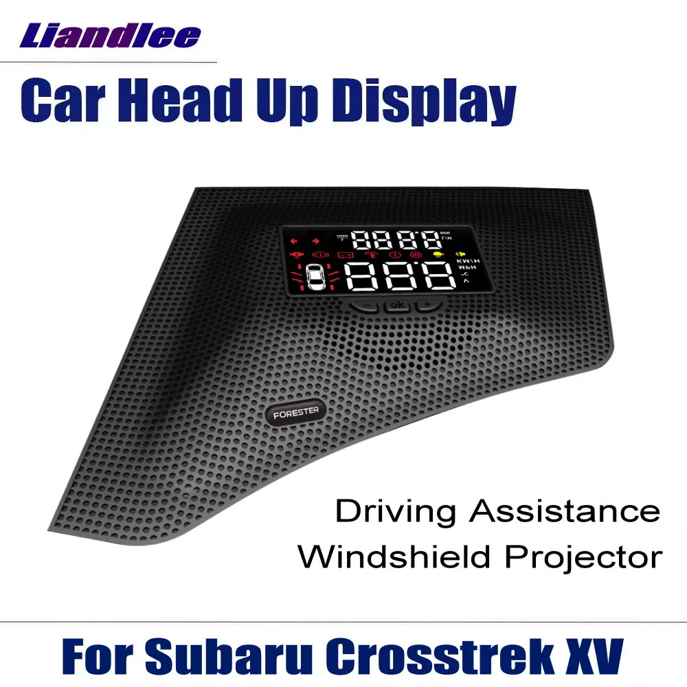 Car HUD Head Up Display For Subaru Crosstrek XV (GT/GU) 2017-2025 Auto LED Screen Windshield Projector Reflecting Accessories