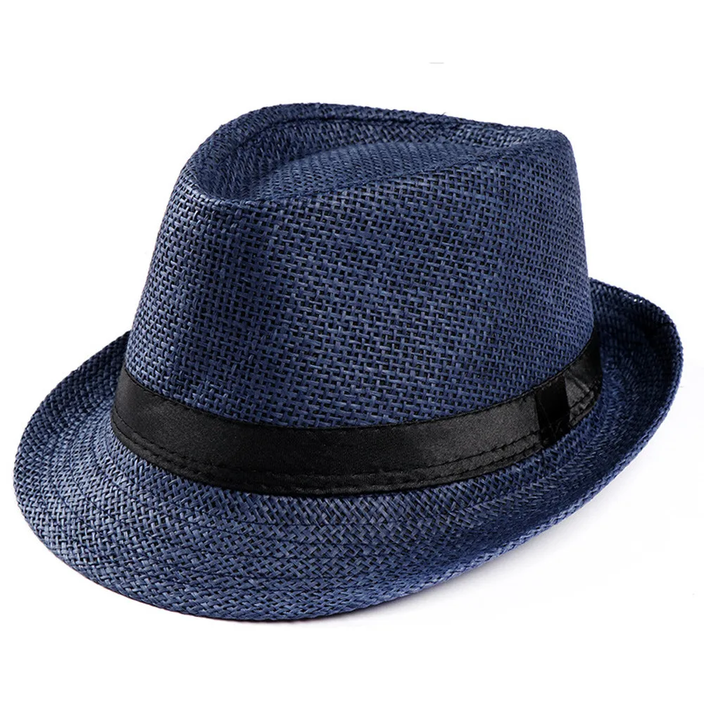 2022 New Spring Summer Retro Men's Hats Fedoras Top Jazz Plaid Hat Adult Bowler Hats Classic Version Chapeau Hats