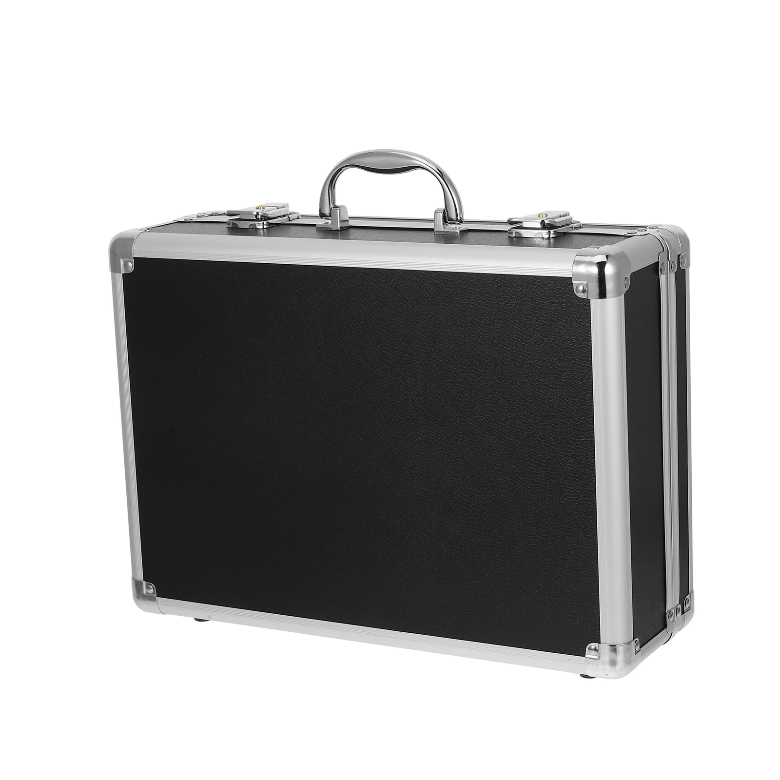 

Aluminum Alloy Tool Large Capacity Storage Portable Toolbox Hard Case Suitcase Container Travel Metal Carrying Tools Box Sound