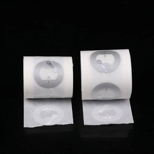 50/100 Uds etiquetas NFC Nfc215 etiquetas adhesivas de Chip etiquetas electrónicas RFID para Control de acceso llave inteligente regrabable