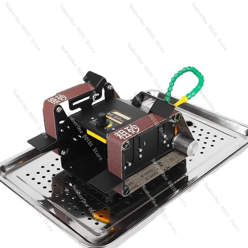 

1950W Desktop Multi-Functional Water Grinding Belt Machine, Household Knife Sharpener, Edge Trimmer, Grinding, Polishing Tool
