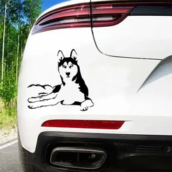 Lazy Husky Dog Car Stickers For Laptop Water Bottle Car Truck Van SUV Motorcycle Vehicle Paint Window Wall Cup Toolbox Guitar Sc