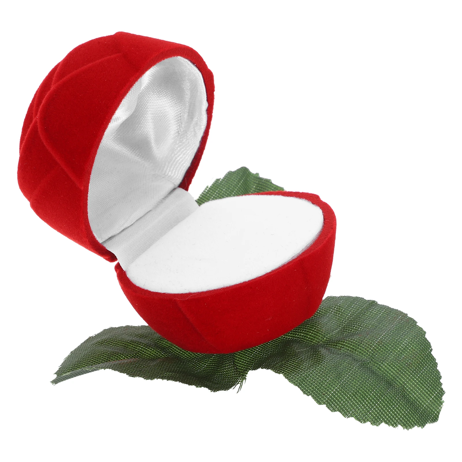 Engagement Ring Box for Proposal Valentine Jewelry Storage Wedding Ring Case Boxes Small Cube Protective Design