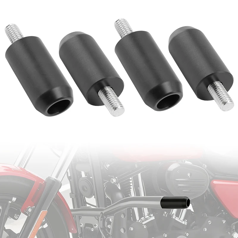 

Frame Slider Falling Crash Engine Protector Frame Slider Crash Pads Falling Protector For Harley Touring Softail Dyna Sportster