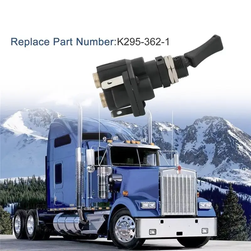 Durable-Car Air Electric Toggle Valve Paddle Switch For Peterbilt Kenworth K295-362-1