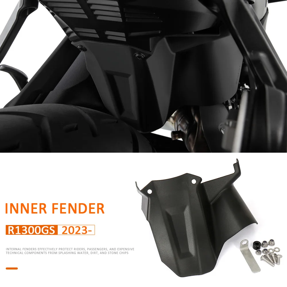 Motorcycle Inner Fender Splash Guard Mudguard Rear Hugger Protection For BMW GS1300 R 1300 GS R1300GS 2023 2024 2025