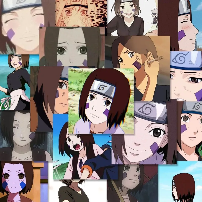 54 قطعة من ملصقات الديكور المبتكرة لشخصية الرسوم المتحركة Nohara Rin