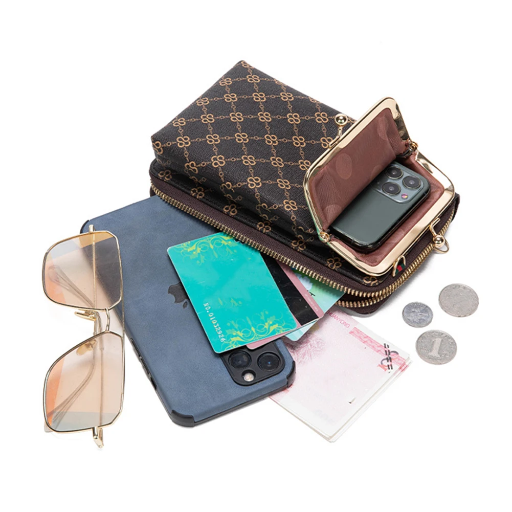 Ladies Shoulder Crossbody Bag Soft PU Materials Multiple Color To Choose For Traveling Business