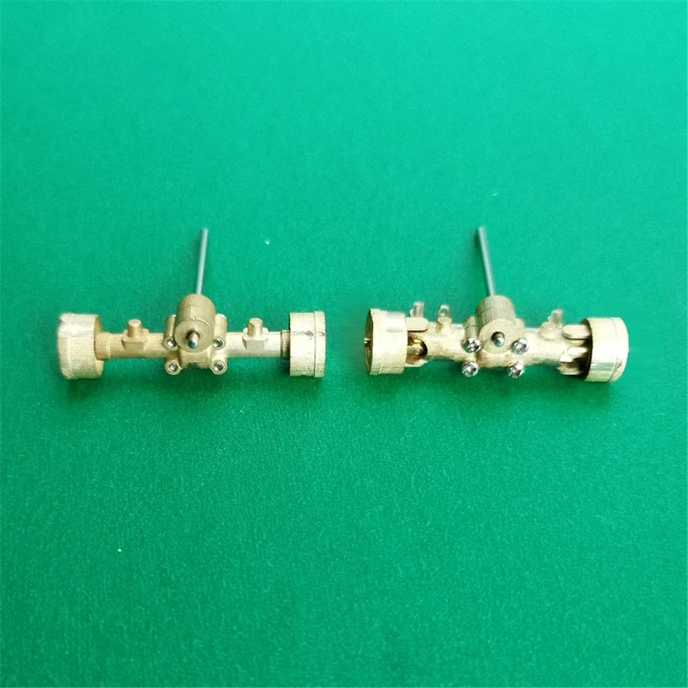 15:1 Mini zestaw osi 15T statyczna zmodyfikowana oś DIY 1/87 1/72 1/64 materiał tulei osi