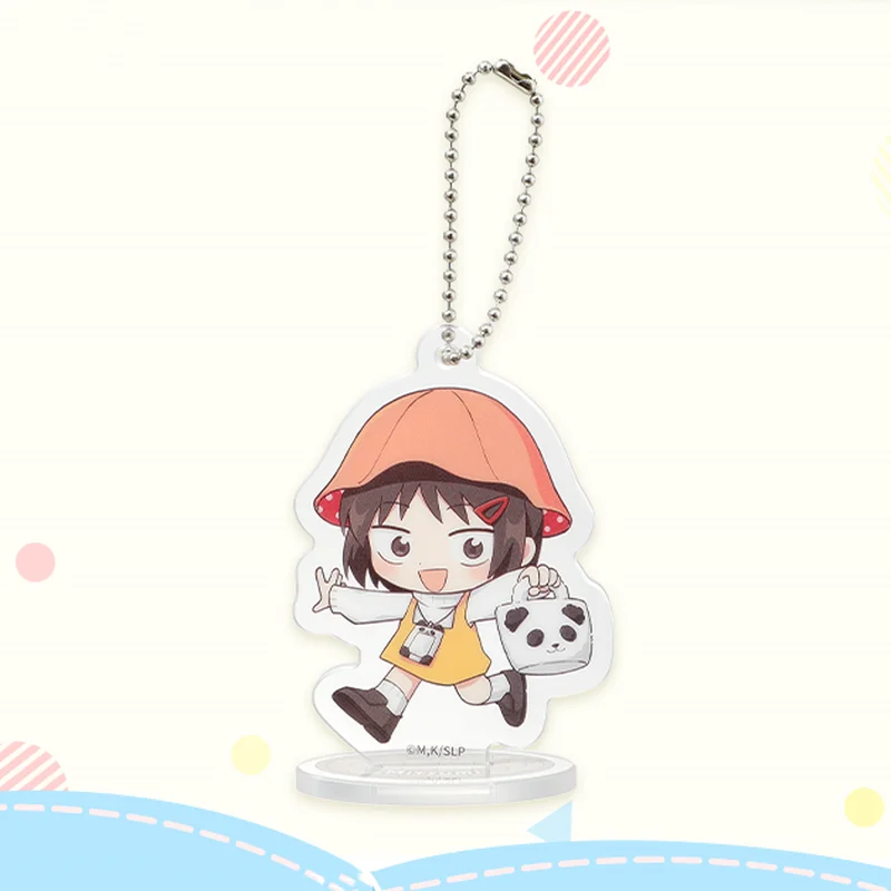 Miniso Genuine Anime Skip And Loafer Women'S Group Series Acrylic Pendant Keychain Desktop Decoration Cosplay Gift In Stock