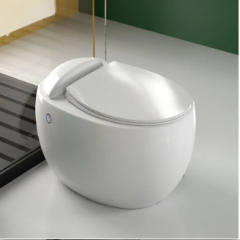 

Egg toilet flush siphon small apartment tankless household toilet