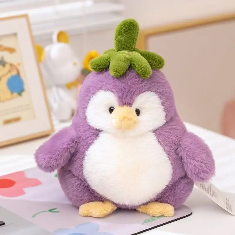 

Nice 1pc 25/40cm New Eggplant Goose Doll Stuffed Plush Toy Handmade Cartoon Anime Cute Pillow Children's Birthday Gift Fun Doll