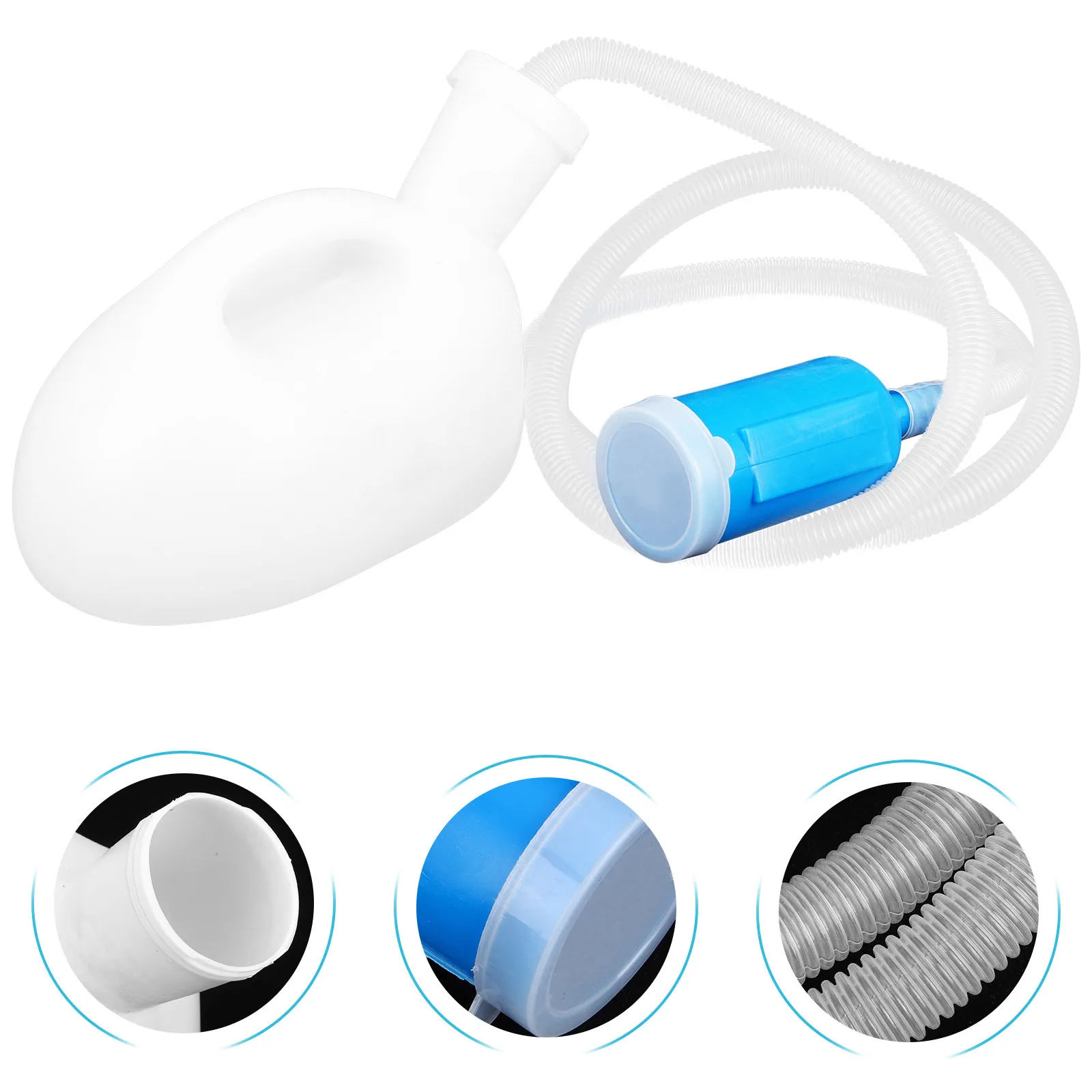 

Портативный ночной мочеприемник, бутылка для экстренной мочи, емкость для сбора мочи 2000 мл, для использования у кровати, с удлинительной трубкой, домашний прикроватный горшок